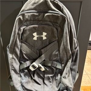 Under Armour Charcoal and Black Backpack - excellent condition